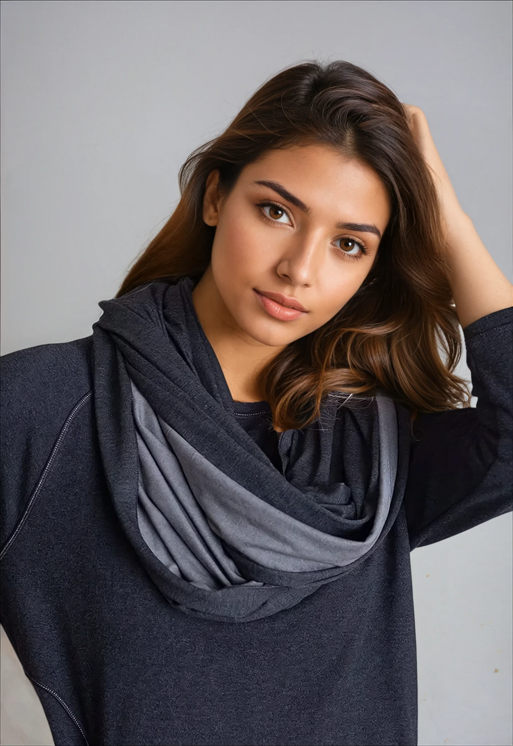 Buki Luxe Infinity Scarf — lifestyle context