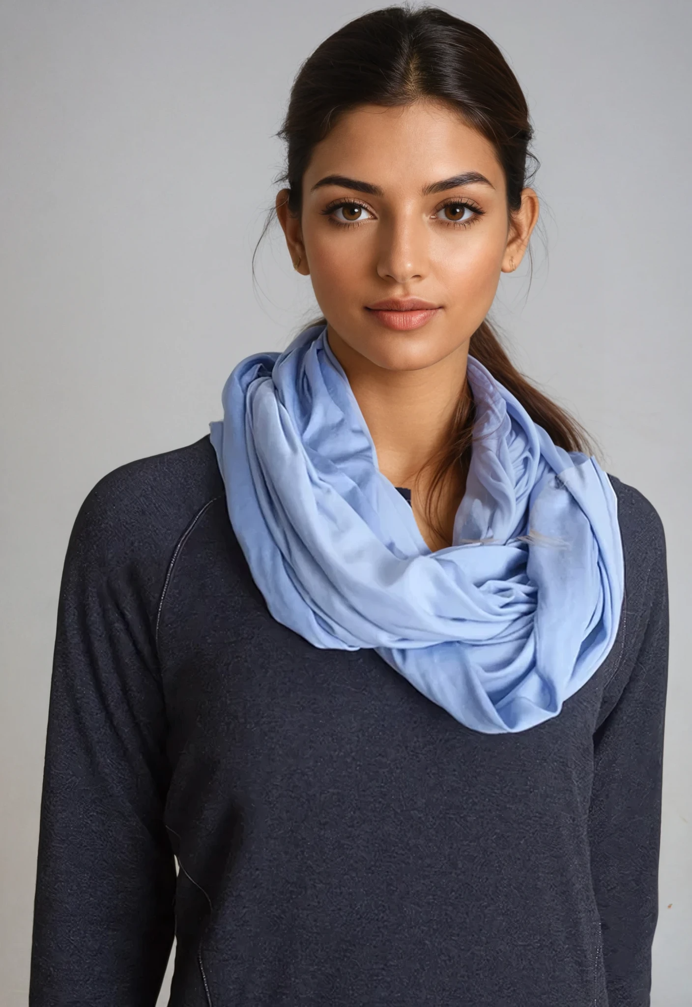Buki Luxe Infinity Scarf — back view