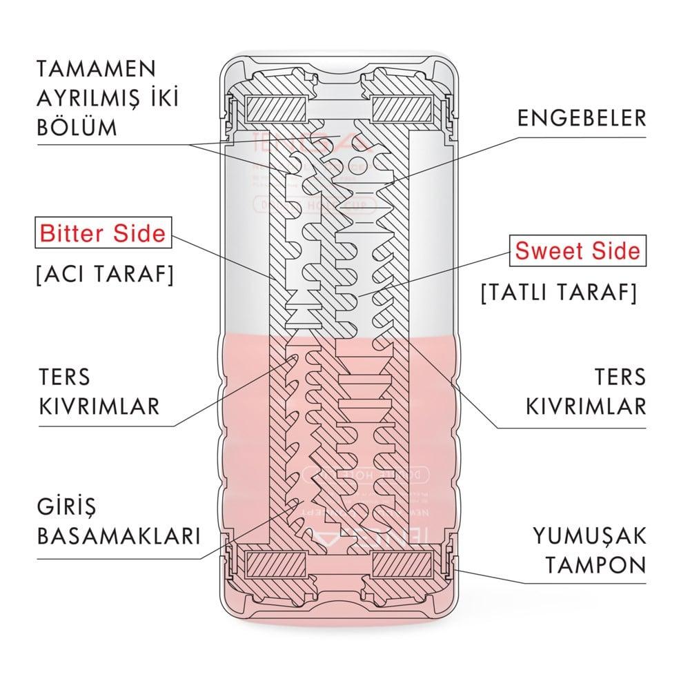 TENGA Double Hole Adult Pleasure Product - Reusable Intimate Experience Enhancer