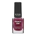 Rival de Loop Nail Polish Gloss'n Gel No.15 - Long-Lasting High-Gloss Nail Gloss - 0.36 fl oz