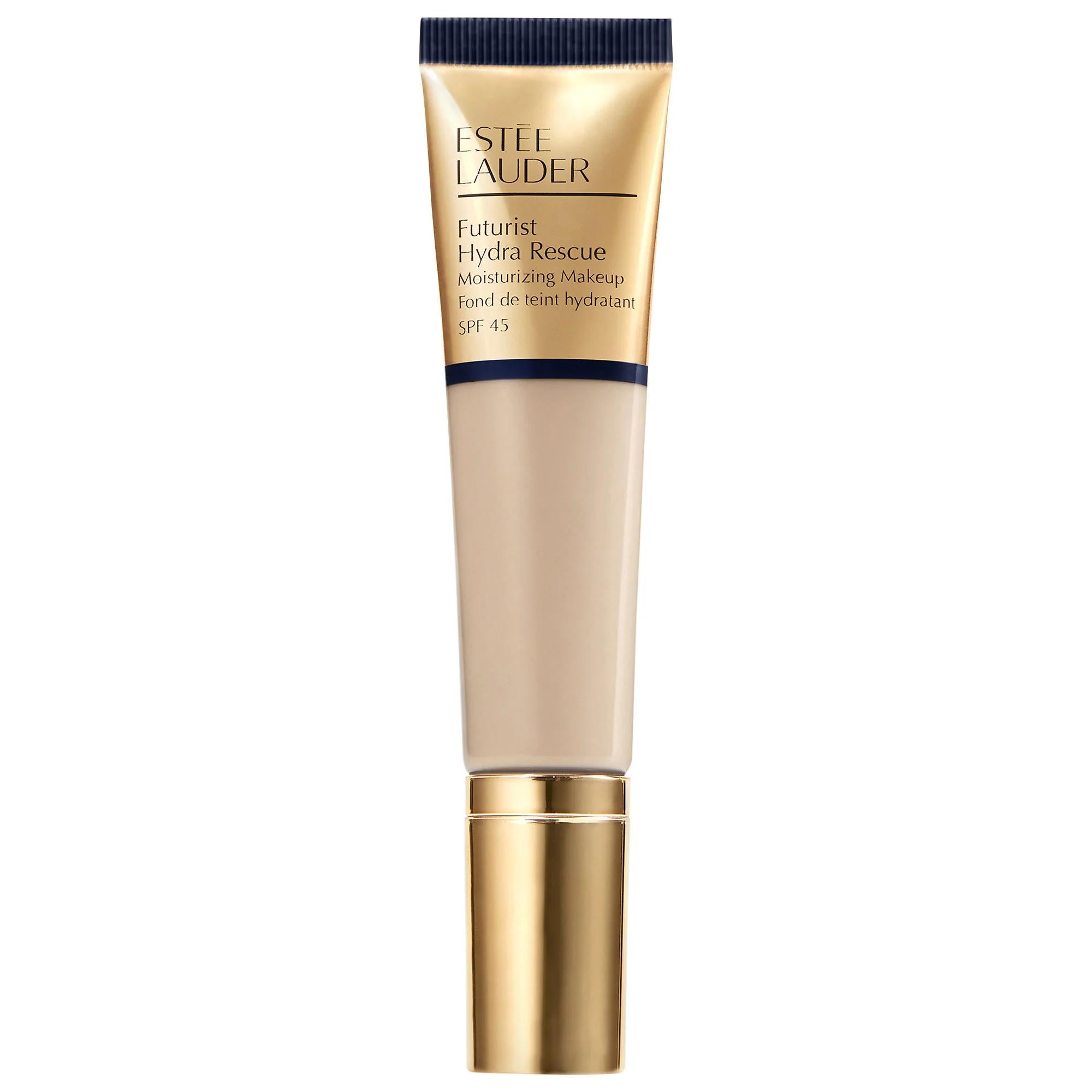 Estee Lauder Futurist Hydra Rescue SPF 45 Moisturizing Foundation: Radiant Coverage, Hydrates, Soothes & Protects Skin