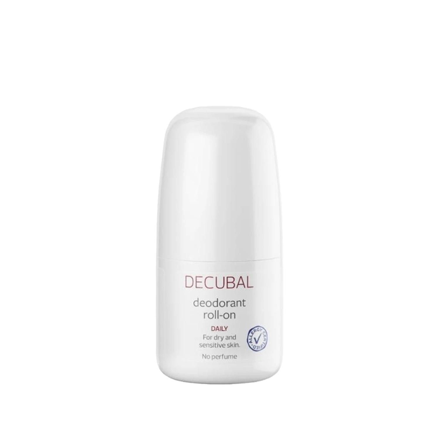 Decubal Deodorant Roll-On for Dry & Sensitive Skin - Gentle, 50ml