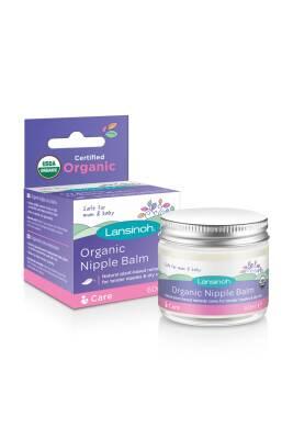 Lansinoh Organic Nipple Balm - 100% Natural & USDA Certified for Breastfeeding Relief (2.03 fl oz)