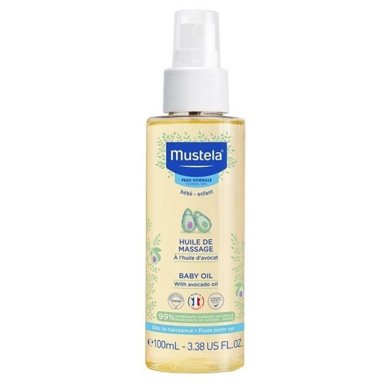 Mustela Baby Oil - Gentle Massage Oil | 100ml