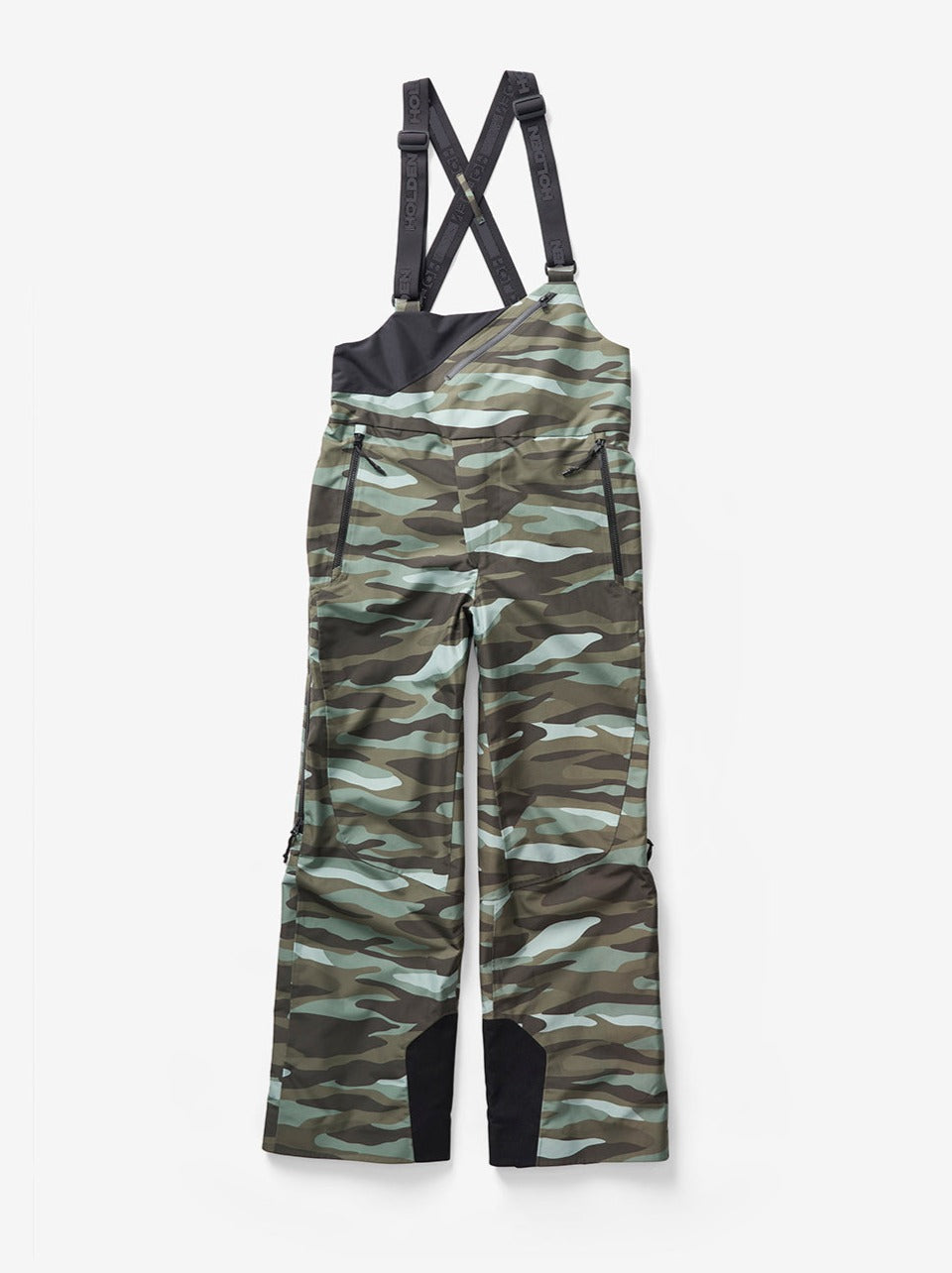 Holden Outerwear 2 Layers Powder Bib - Zea Camo — side view