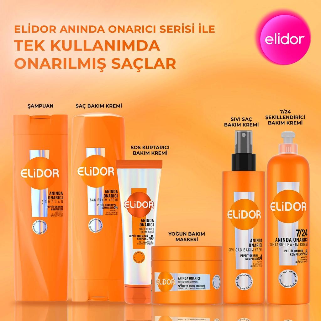 Elidor Instant Repair SOS Rescue Hair Conditioner 130 ml