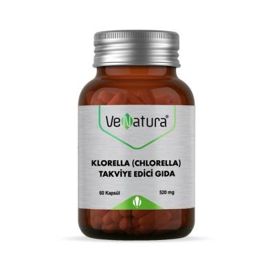Venatura Klorella Chlorella Supplement - Natural Algae Detox & Dietary Support, 60 Capsules