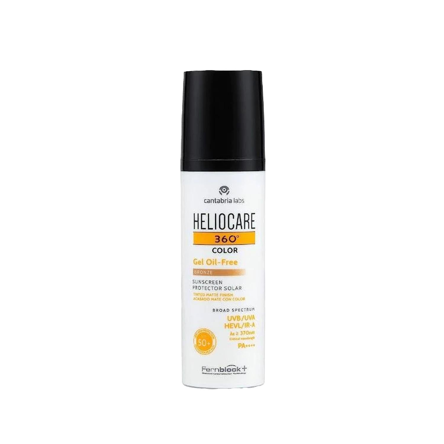 Heliocare 360 Gel Oil Free Bronze Spf 50 50ml