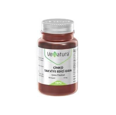 VeNatura Zinc Supplement 60 Capsules: Natural Immune Support, Boost Overall Health & Fight Zinc Deficiency