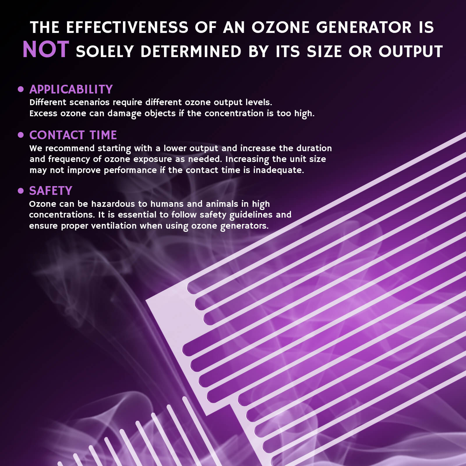 MA10K-PRO Ozone Generator – Airthereal, view 4