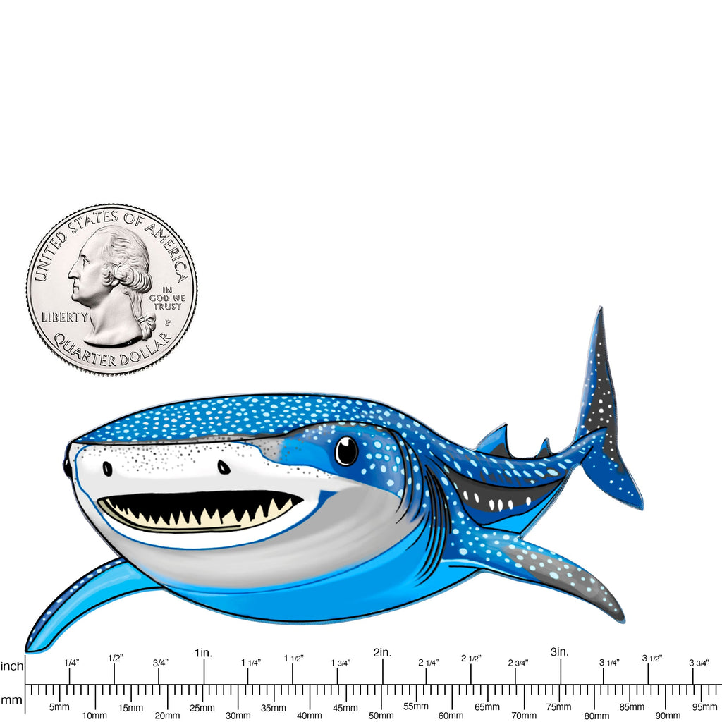 BodyCandy Acrylicious Attack Swimming Shark Magnet by Onyx O — lifestyle context