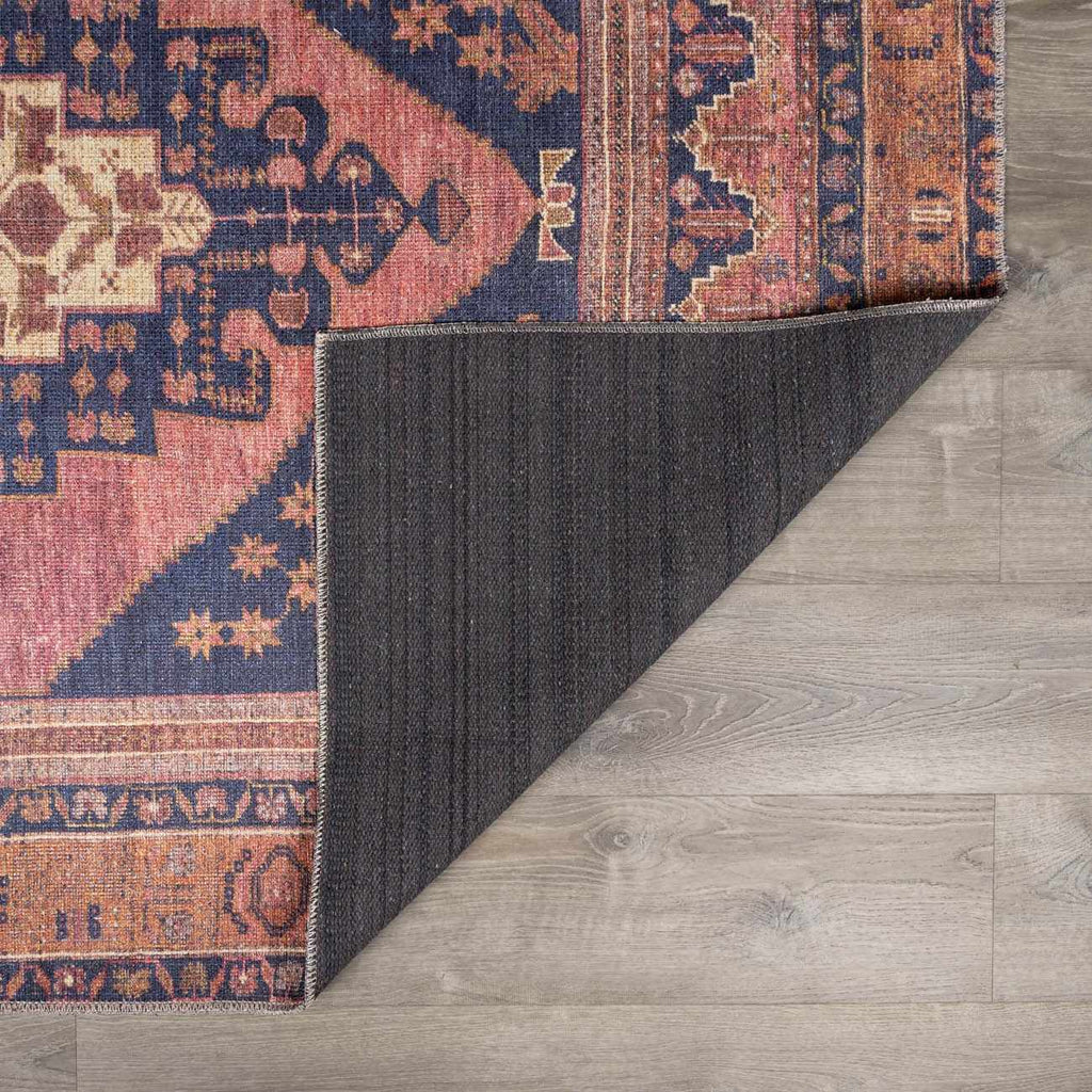 Malamote Vintage Flat Pile Washable Rug – Boutique Rugs, view 5