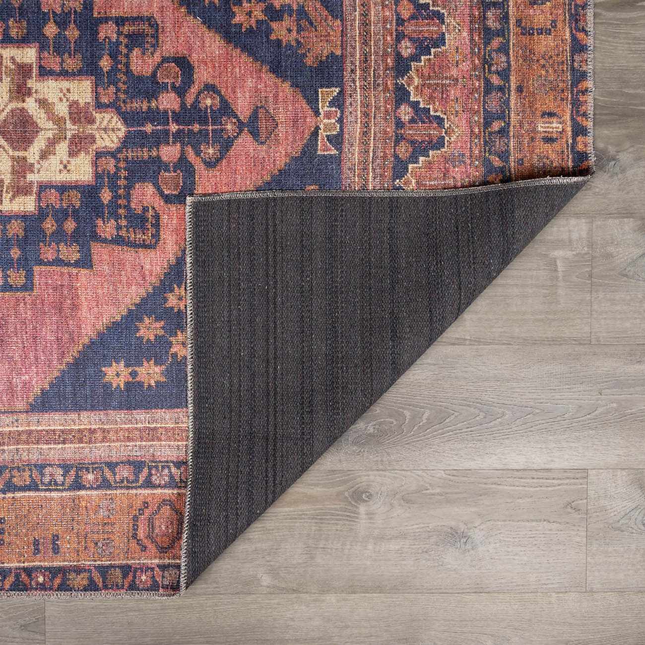 Malamote Vintage Flat Pile Washable Rug – Boutique Rugs, view 5