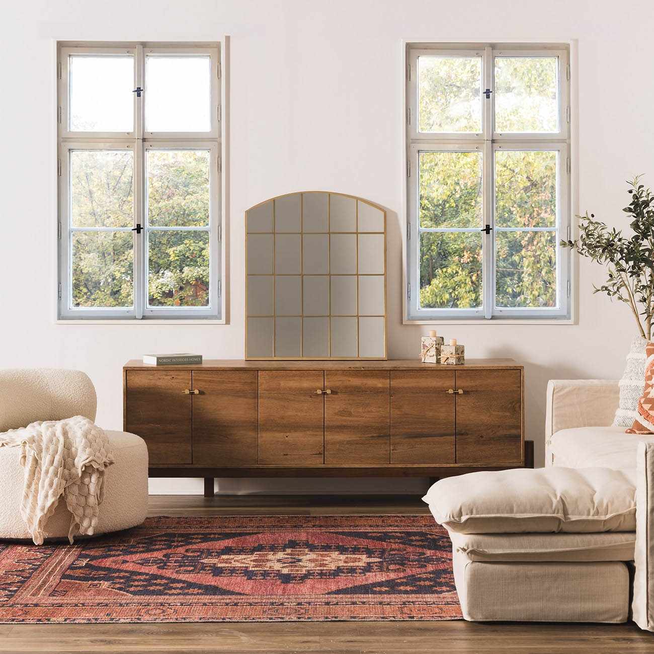 Malamote Vintage Flat Pile Washable Rug – Boutique Rugs, view 8