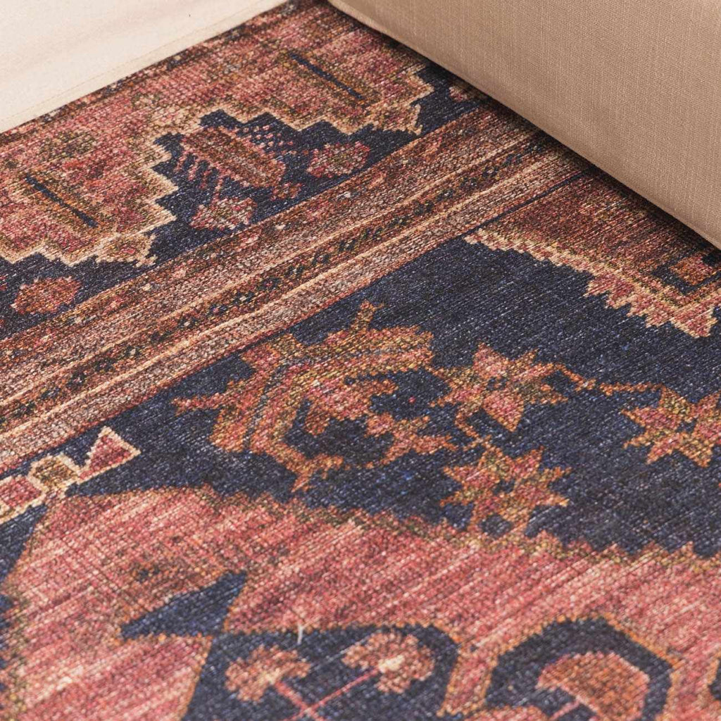 Malamote Vintage Flat Pile Washable Rug – Boutique Rugs, view 11