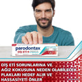 Parodontax Whitening Toothpaste for Sensitive Teeth and Gums - Anti-Plaque, Fluoride, 2.54 fl oz