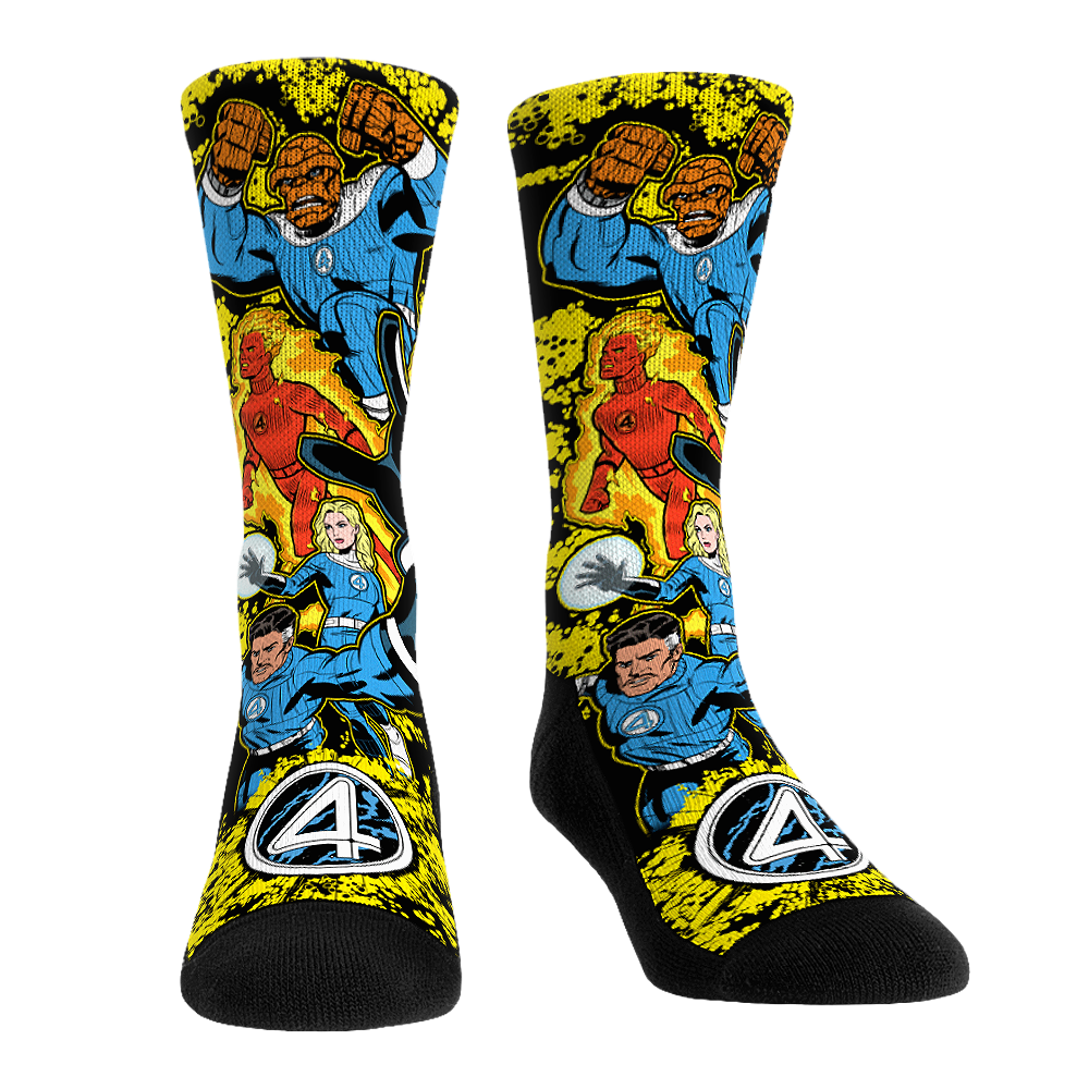 Rock 'Em Socks The Fantastic Four: First Steps - Stacked Characters — main product shot