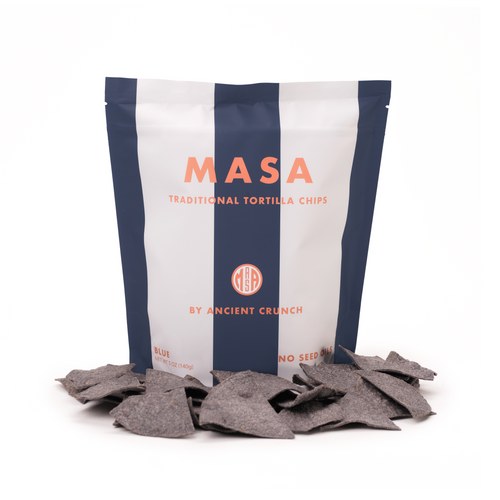 MASA Chips MASA Blue — detail close-up