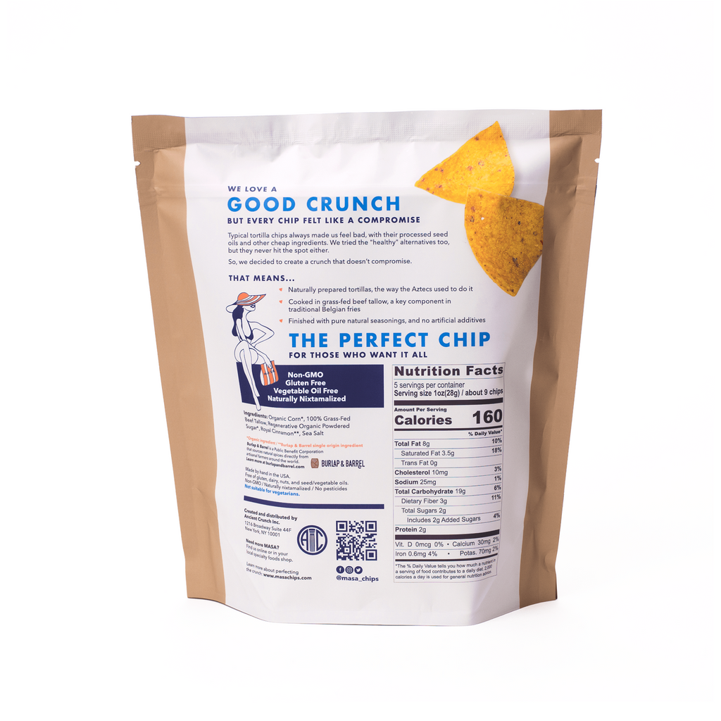 MASA Chips MASA Churro — chips category context