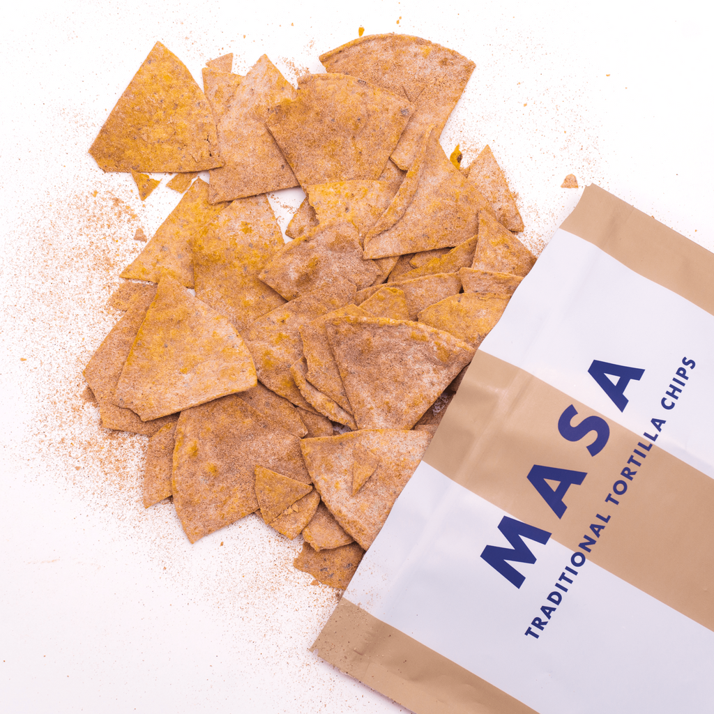 MASA Chips MASA Churro — lifestyle worn / used context