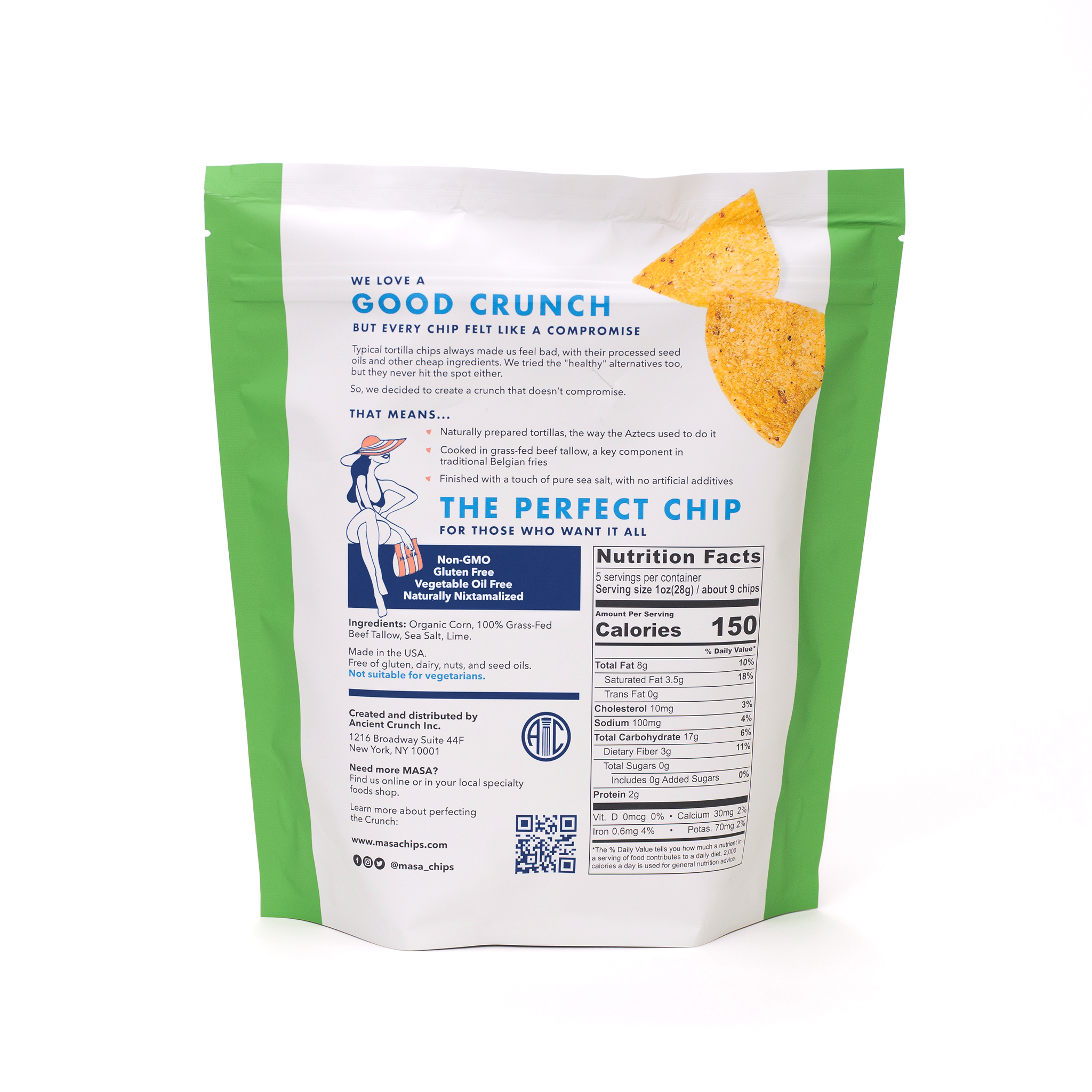 MASA Chips MASA Lime — lifestyle context