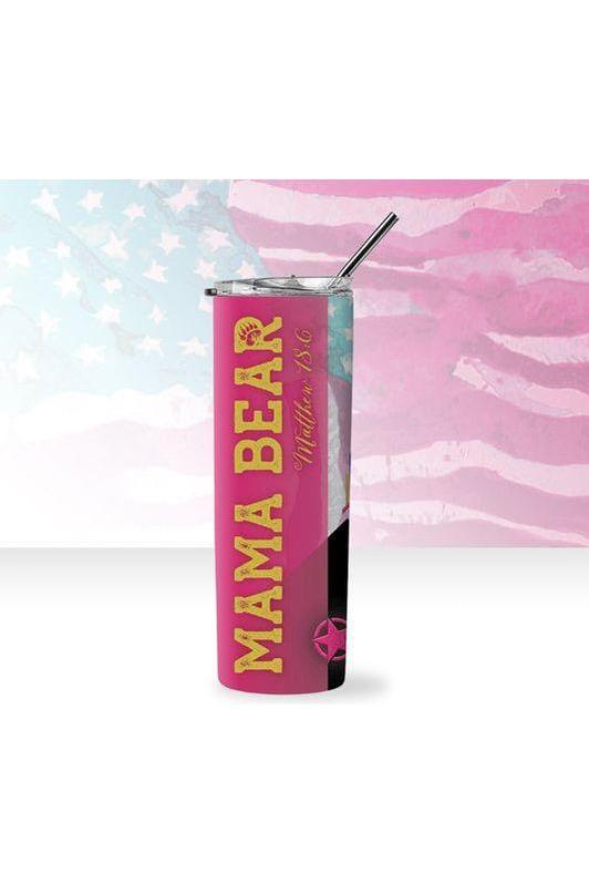 Pretty Little Patriot Pretty Little Patriot Mama Bear Drink Tumbler — construction detail
