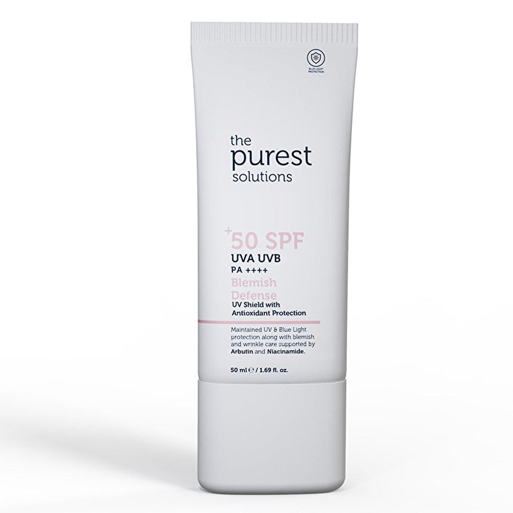 The Purest Solutions Anti-Aging Sunscreen SPF 50+ - Moisturizing Broad-Spectrum Protection for Sensitive Skin