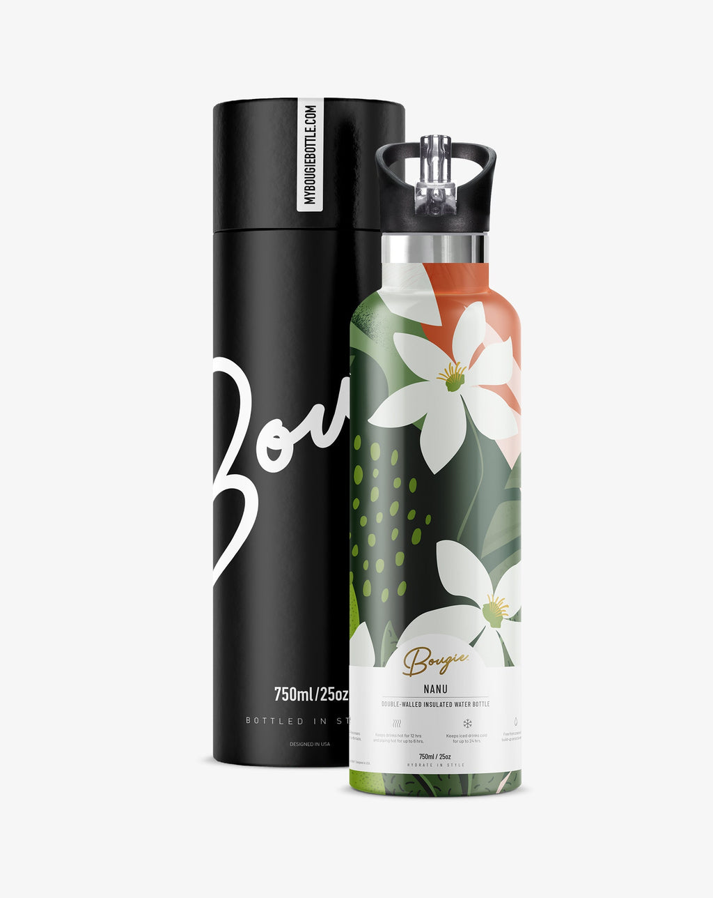 KADOU BOUTIQUE My Bougie Water Bottle - 25 oz. — packaging