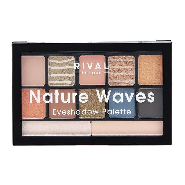 Rival de Loop Eyeshadow Palette No.04 Nature Waves - Neutral Shades for Dynamic Eye Makeup Looks