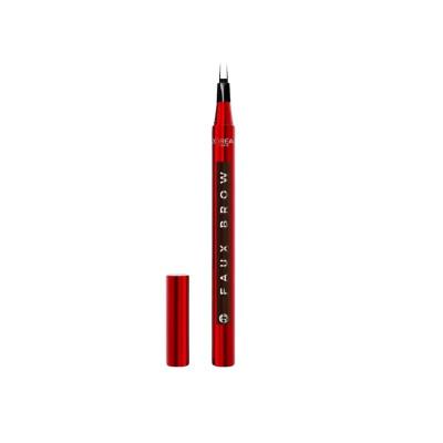 L'Oreal Paris Infaillible Faux Brow: Ultra-Fine Dark Brunette Eyebrow Pencil for Natural, Long-Lasting Definition