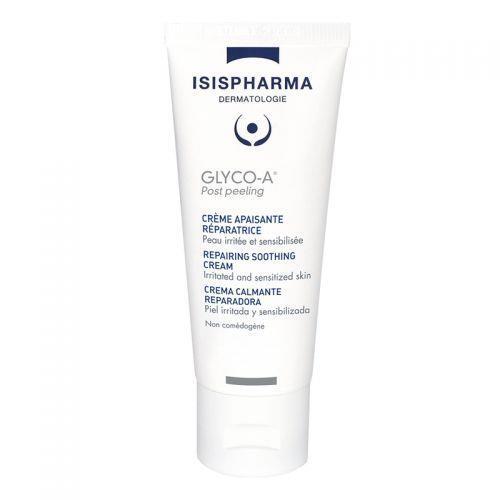 Isis Pharma Glyco-A Moisturizing Cream 40ml - Post Peeling Repairing Soothing Moisturizing Cream for Sensitive Skin