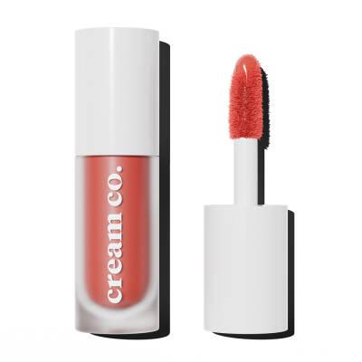 Cream Co. Multipurpose Tinted Cream for Lips, Cheeks, and Eyes - Natural Glow Makeup with Hyaluronic Acid & Peptides