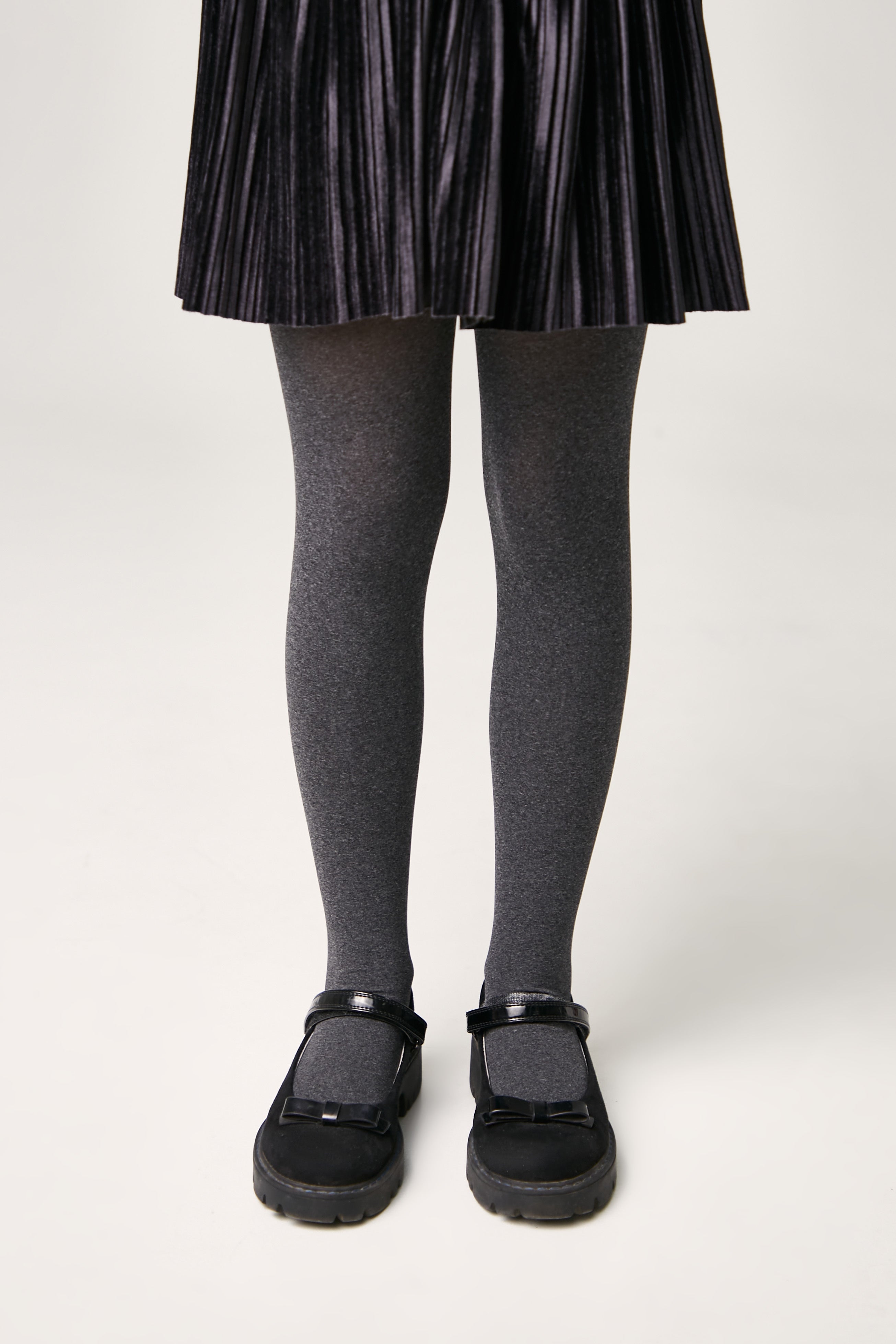 TheRanok.com Conte Tights for girls - Melange 50 — detail close-up