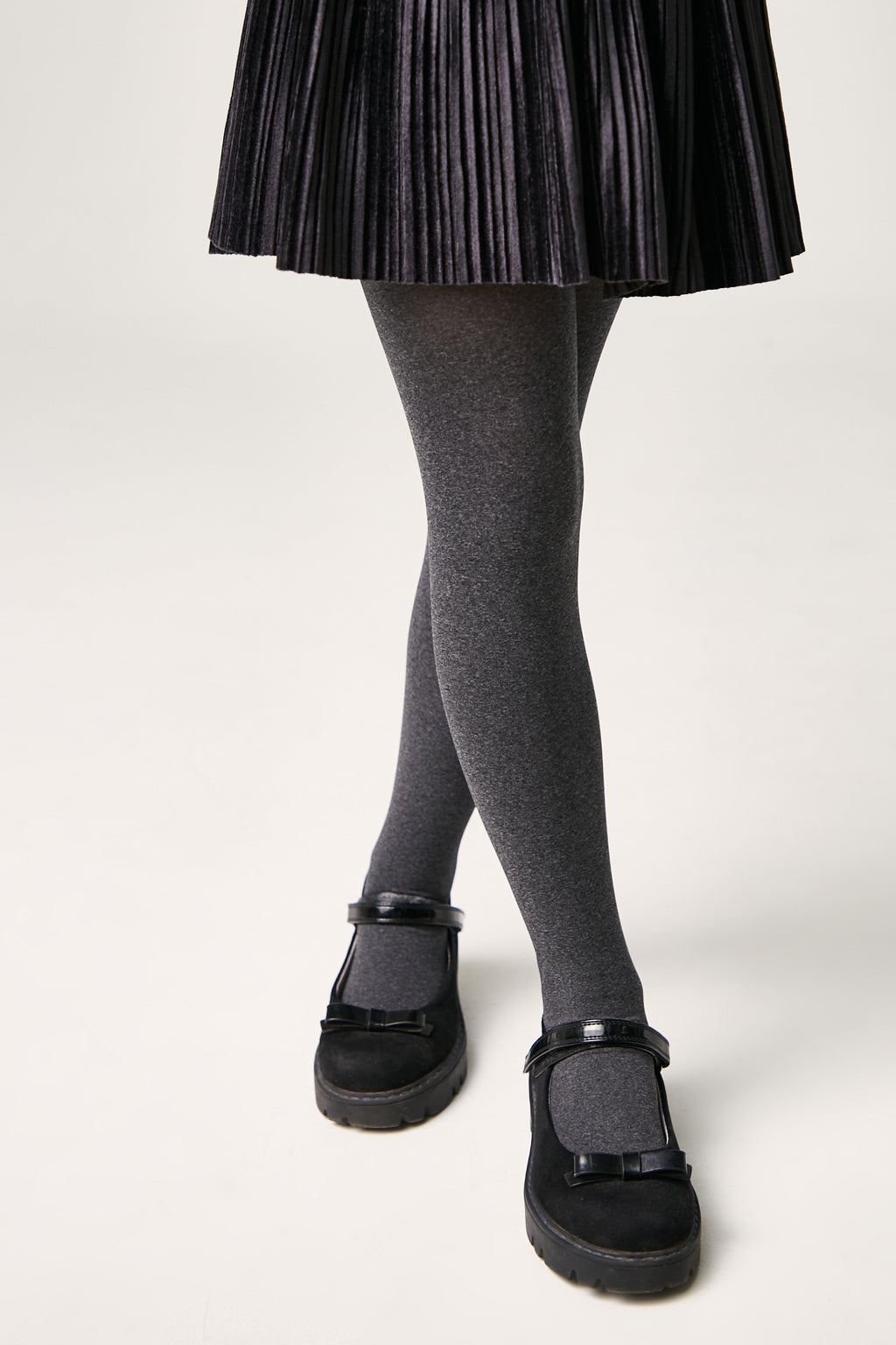 TheRanok.com Conte Tights for girls - Melange 50 — side view