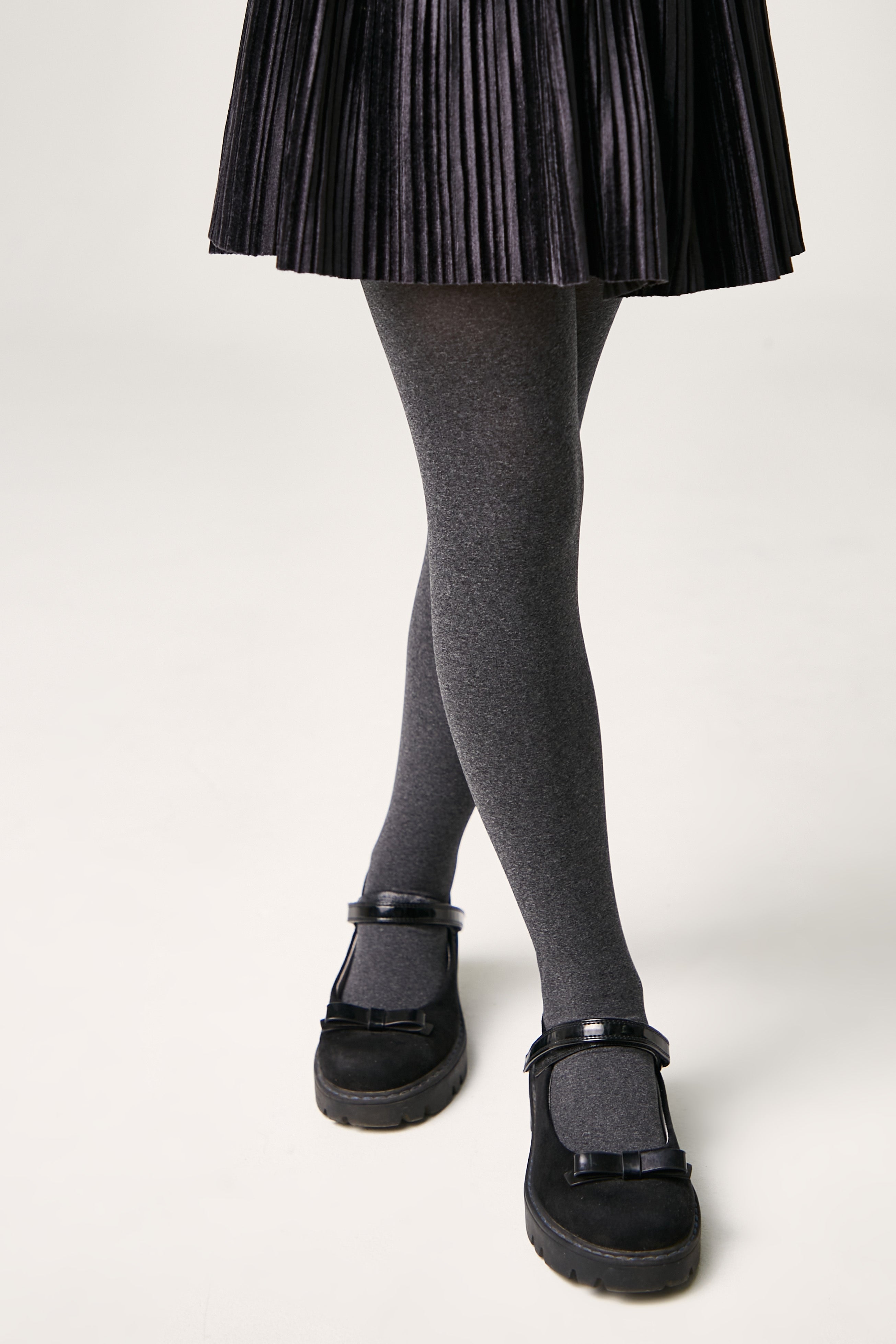 TheRanok.com Conte Tights for girls - Melange 50 — side view