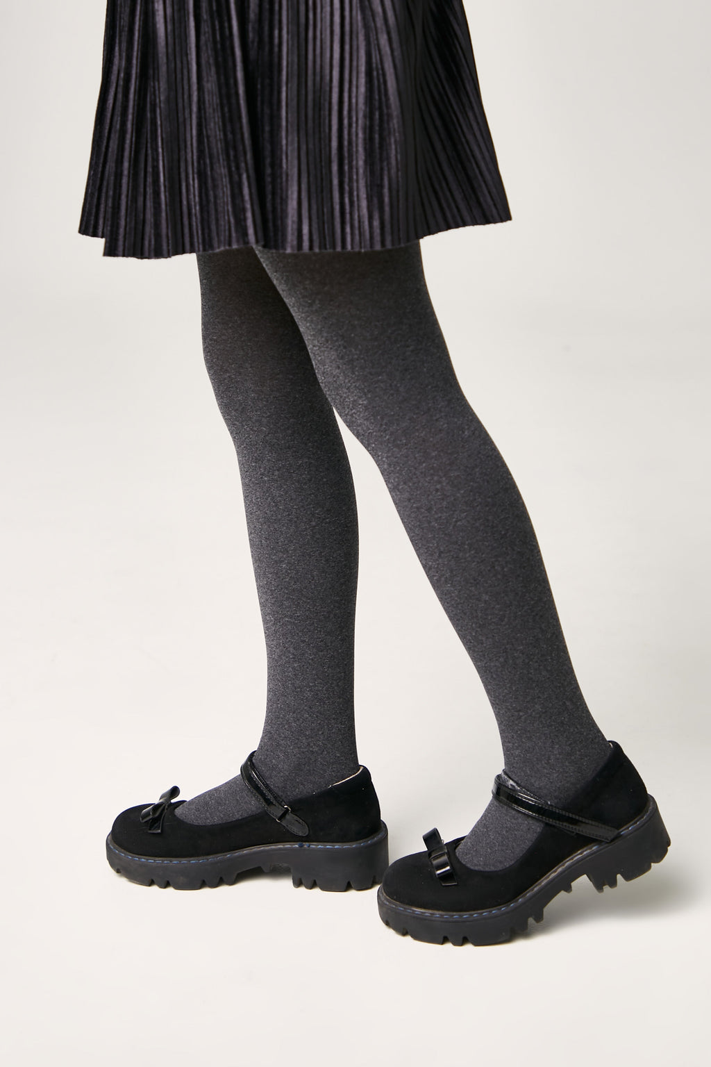 TheRanok.com Conte Tights for girls - Melange 50 — back view