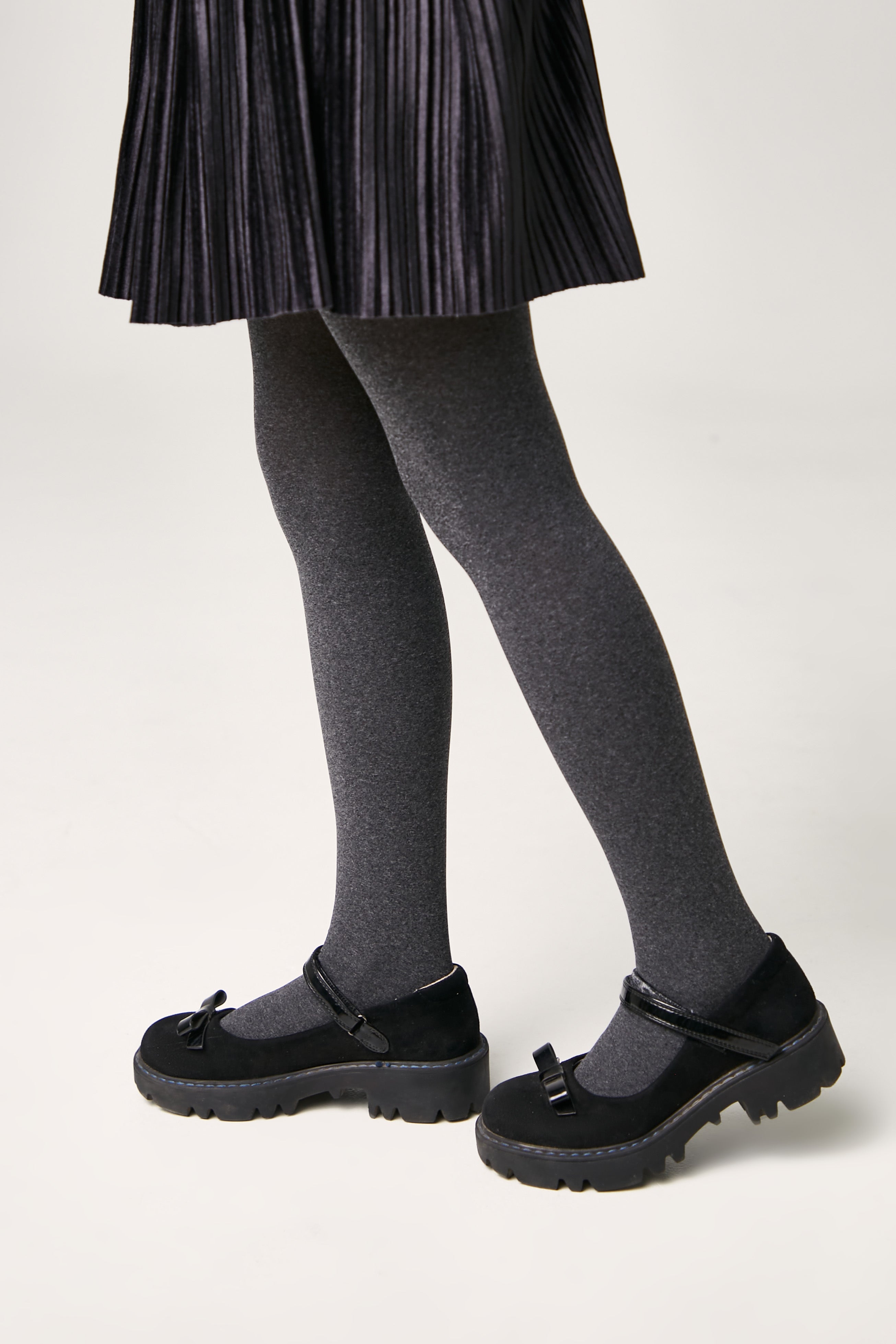 TheRanok.com Conte Tights for girls - Melange 50 — back view