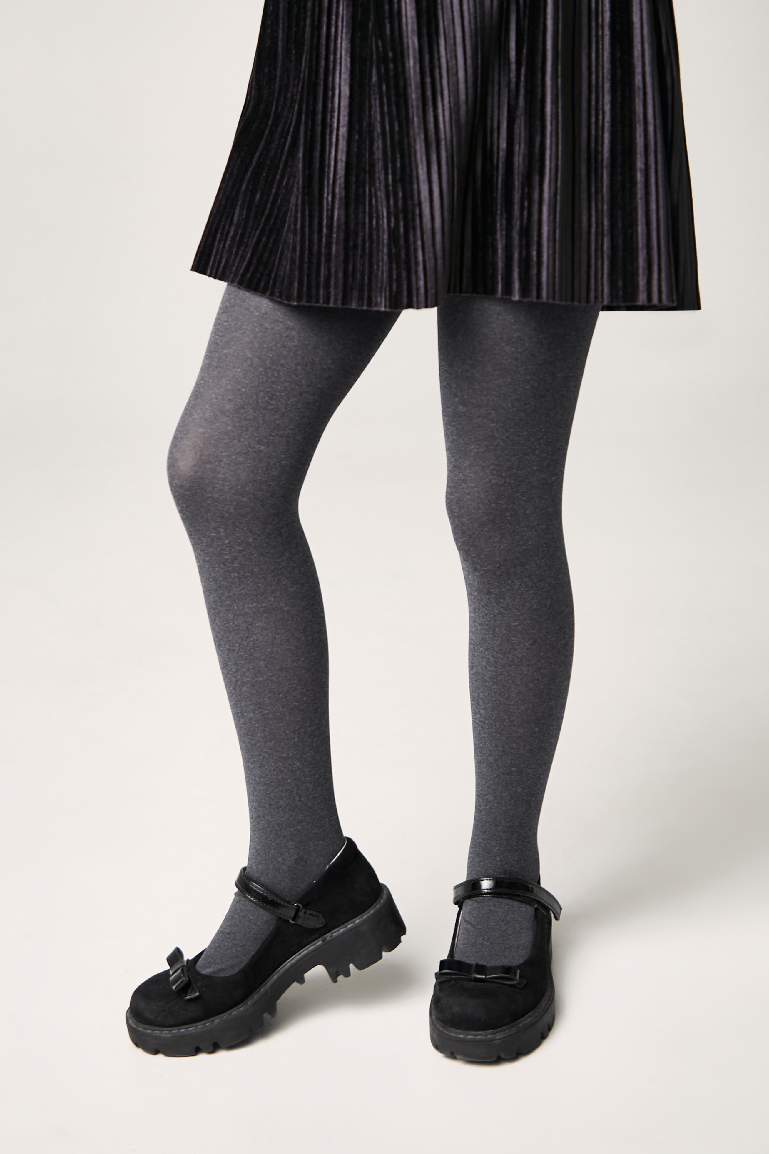 TheRanok.com Conte Tights for girls - Melange 50 Den — product on model
