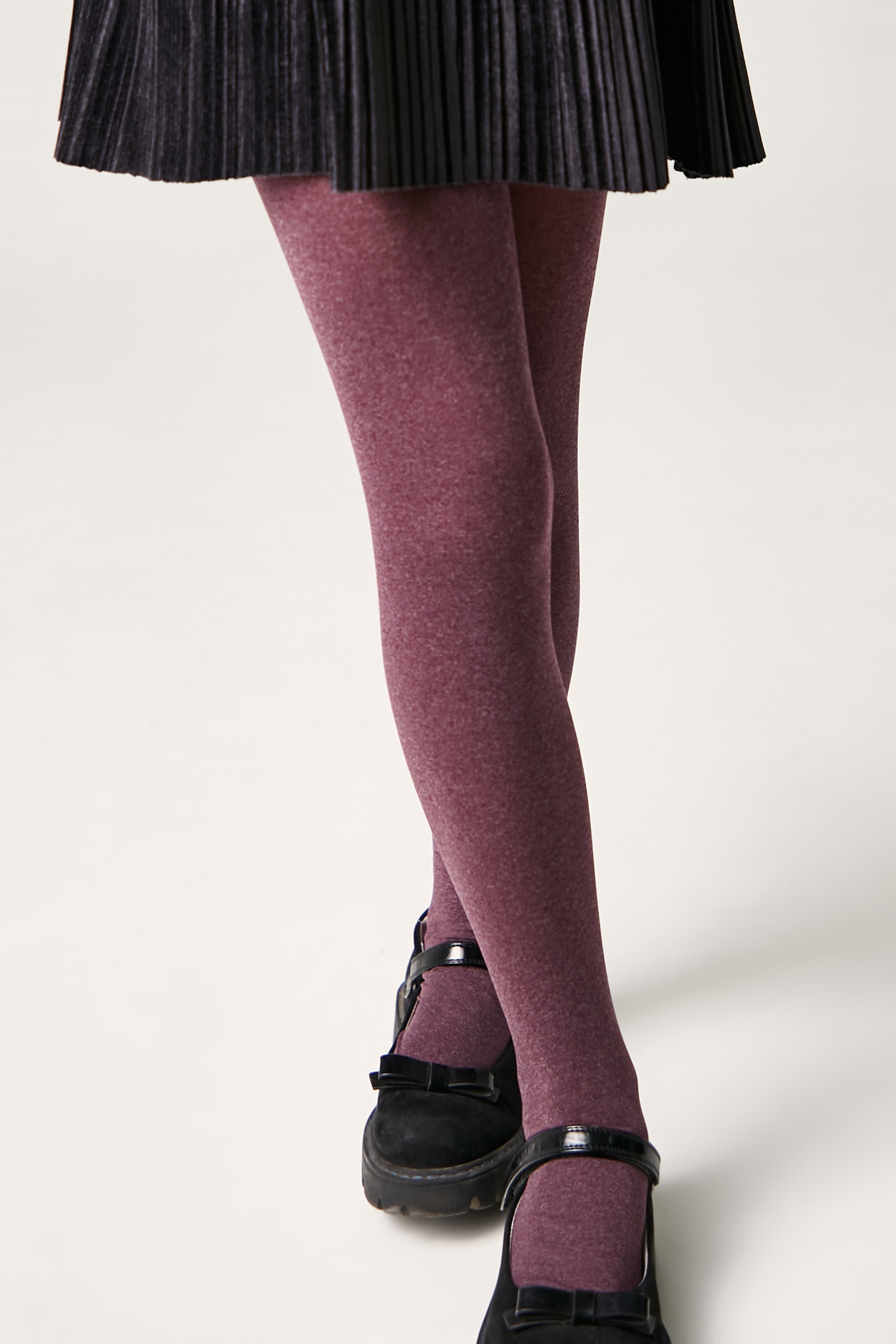 TheRanok.com Conte Tights for girls - Melange 50 Den — back view