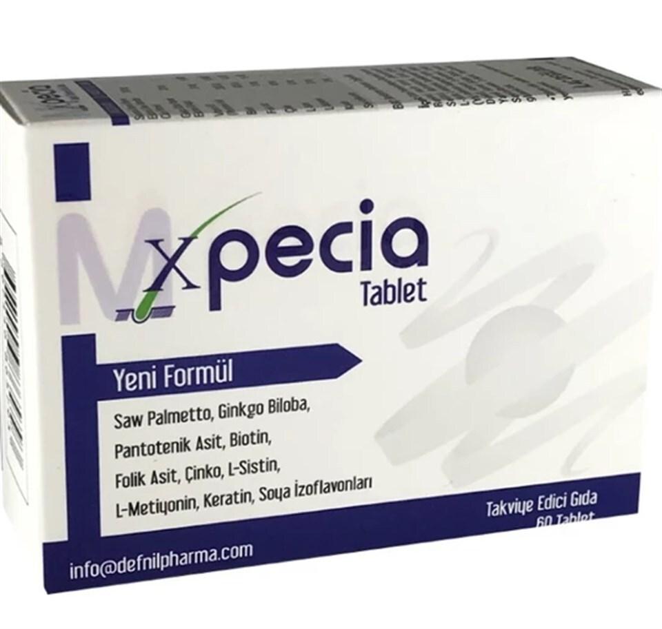 Xpecia For Men 60 Tablets - Hair Health Supplement | Men's Health