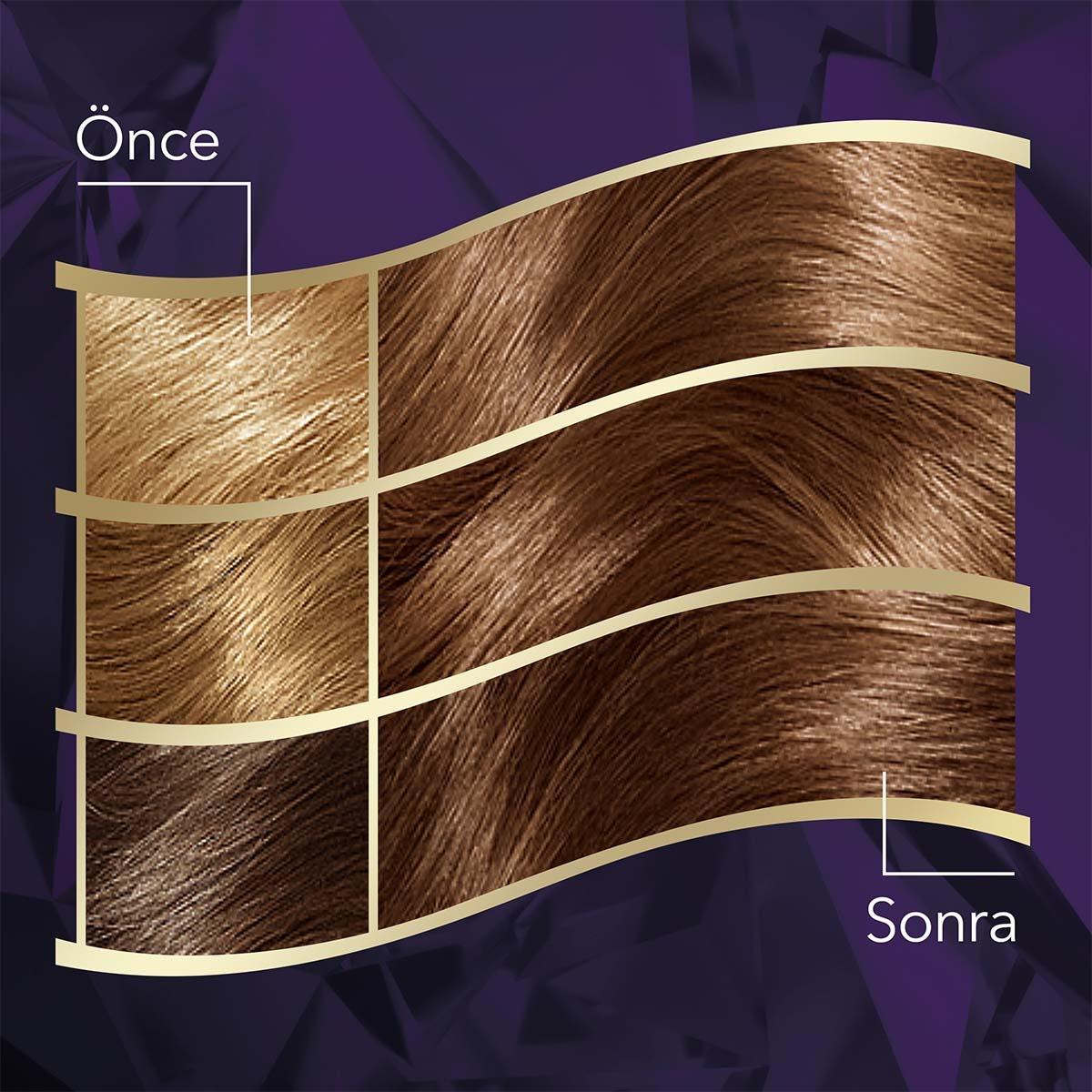 Wella Koleston Intense Chocolate Brown Hair Color - Long-Lasting Nourishing Hair Dye with Argan Oil