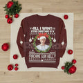Pasimax MGK "All I Want For Xmas" Sweatshirt – Machine Gun Kelly Music Holiday Crewneck — main product shot