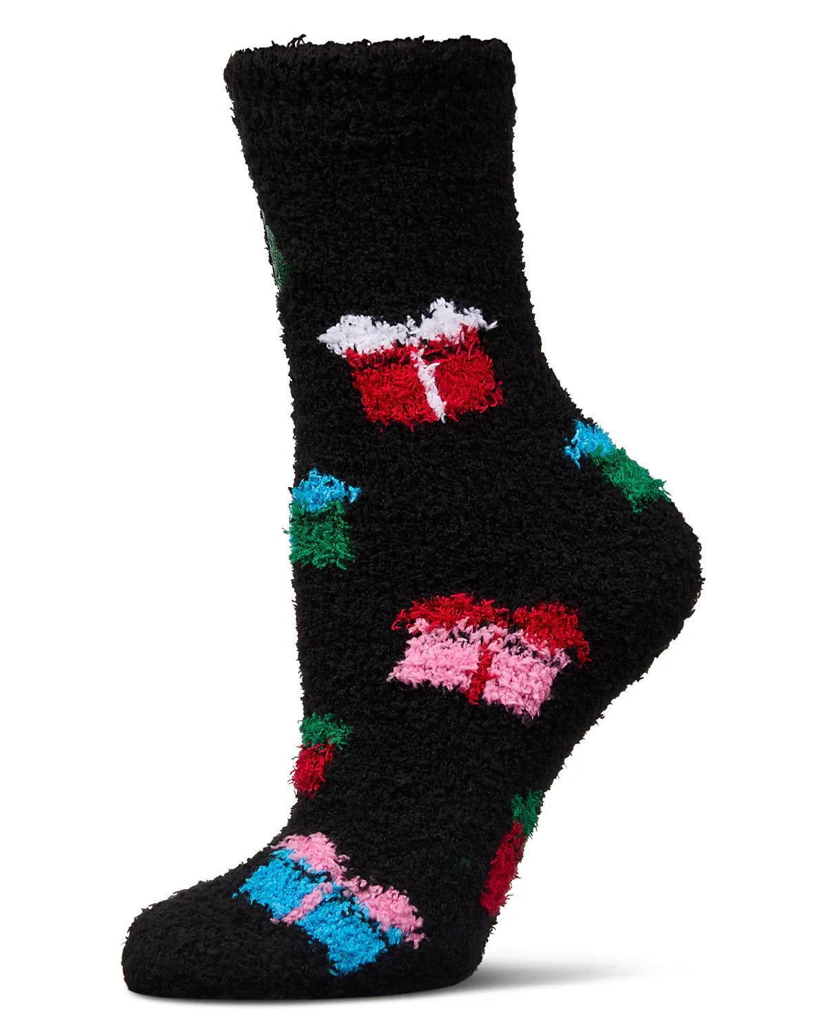 KADOU BOUTIQUE Christmas Mistletoe Cozy Socks In Ornament — size reference