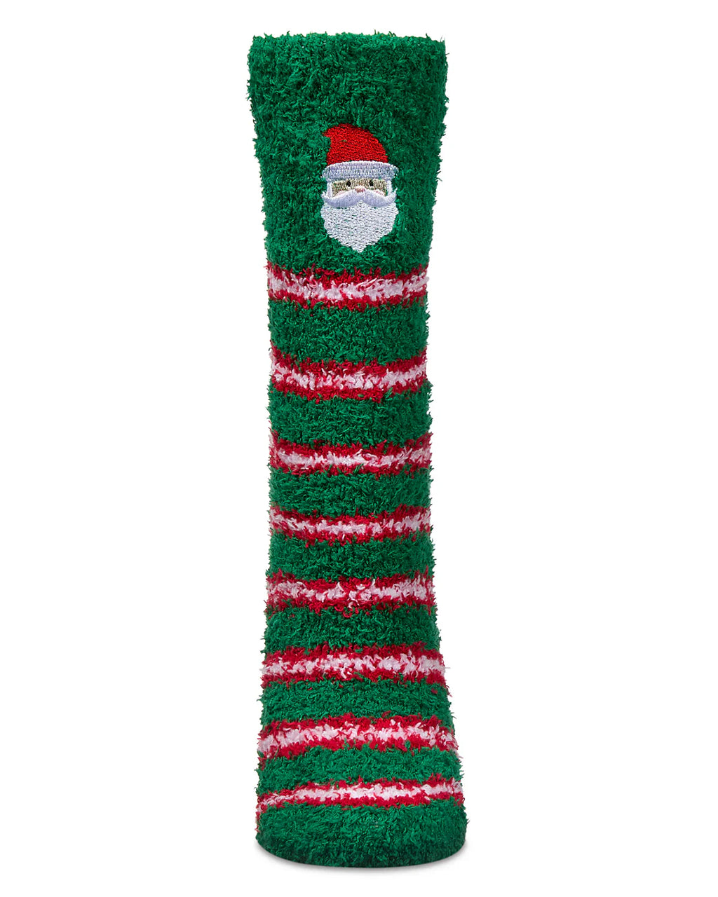 KADOU BOUTIQUE Christmas Mistletoe Cozy Socks In Ornament — fabric or material detail