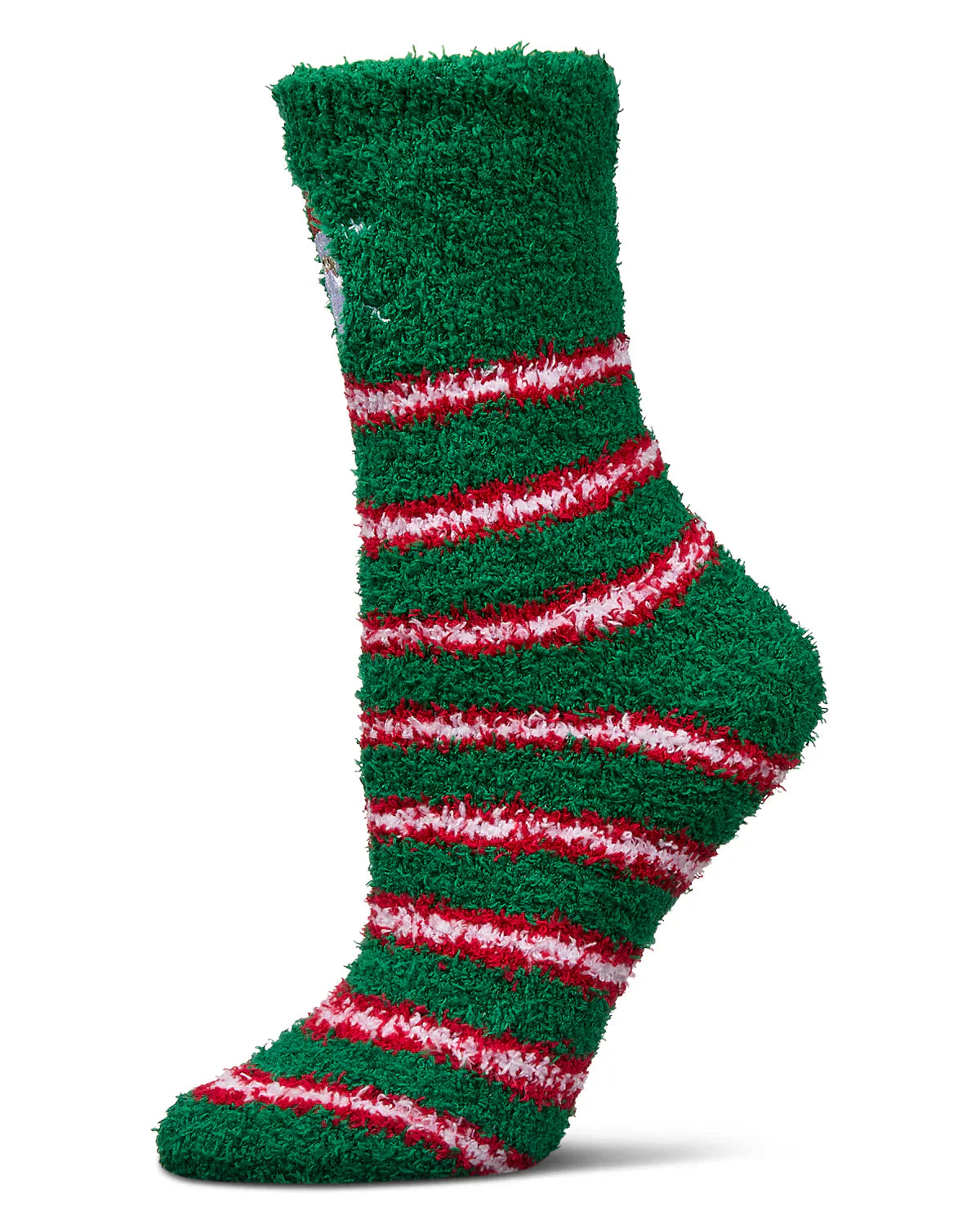 KADOU BOUTIQUE Christmas Mistletoe Cozy Socks In Ornament — feature highlight