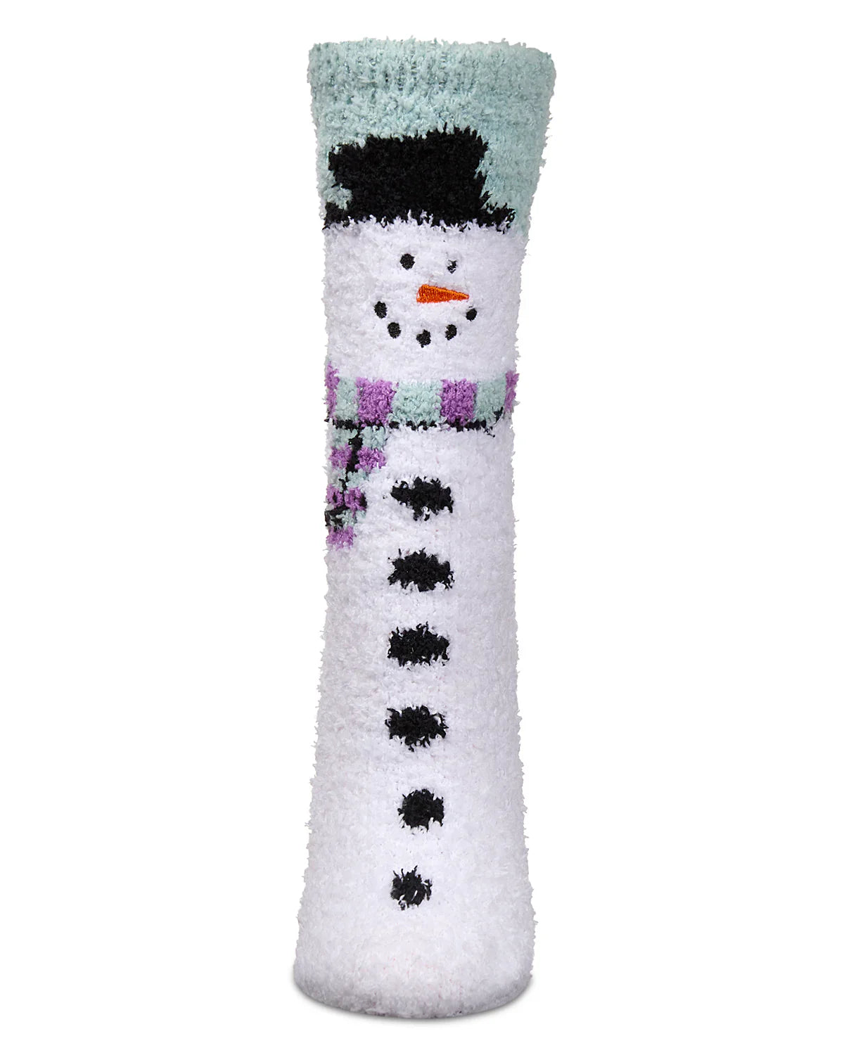 KADOU BOUTIQUE Christmas Mistletoe Cozy Socks In Ornament — detail close-up