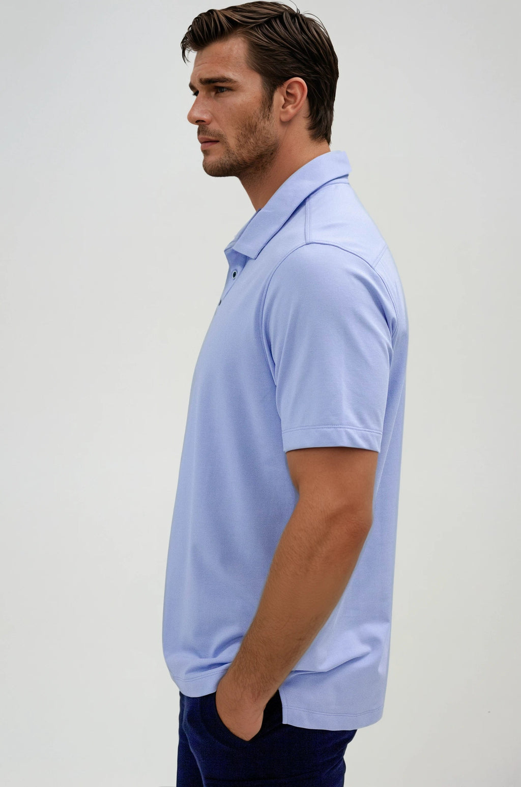 Buki Cinqo Polo - Cool Blue, view 4