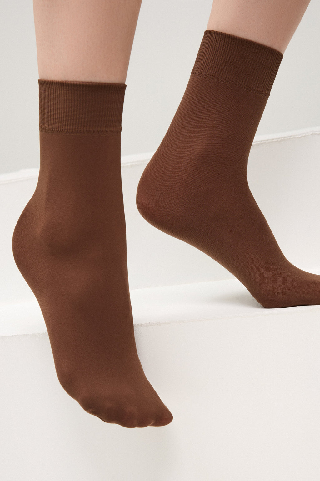 TheRanok.com Socks Conte Microfibra 50 Den (1 pair) — comparison shot