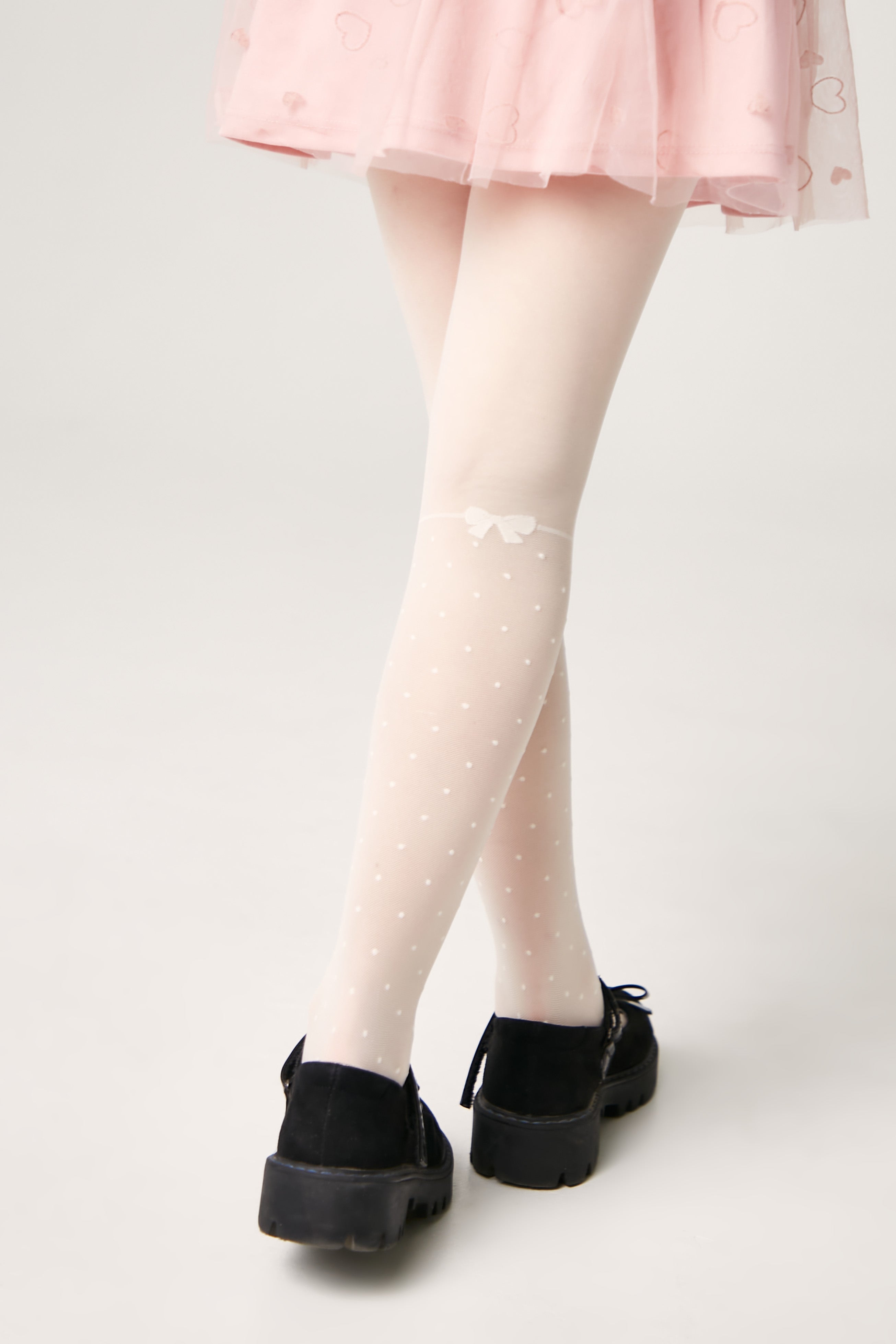 TheRanok.com Conte Tights for girls Milana 20 Den - Knee-Highs Imitation — product on model