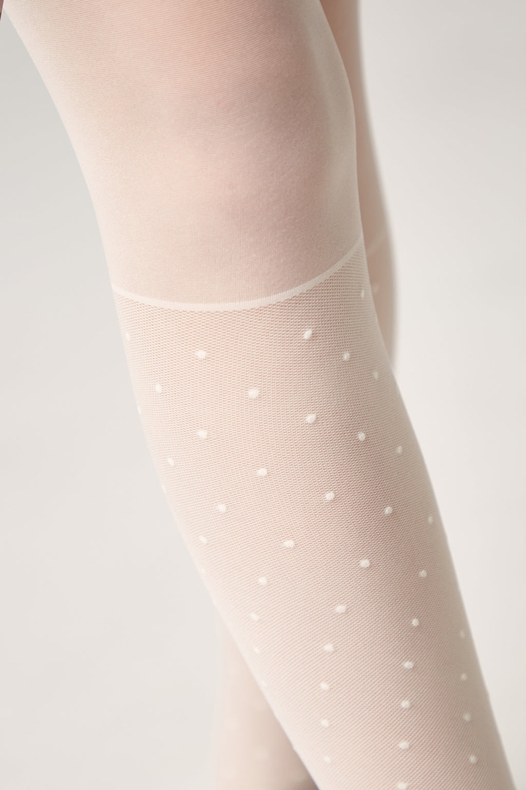 TheRanok.com Conte Tights for girls Milana 20 Den - Knee-Highs Imitation — fabric or material detail